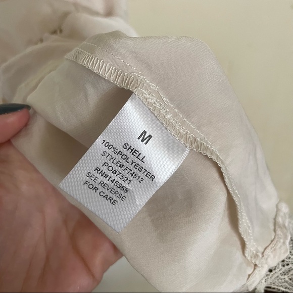 Lace Detail Tank Top from Red Dress Boutique - Picture 3 of 4